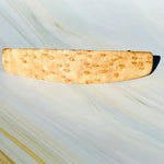 Large Birdseye Maple Wooden Hair Barrette