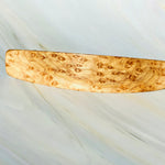 Large Birdseye Maple Wooden Hair Barrette