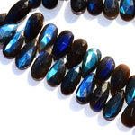 Deep and Dark Faceted Labradorite earrings, Labradorite Leverback Earrings