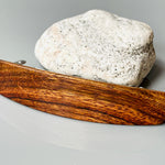 Medium Chechen wood hair barrette, wood hair clip, wooden barrette, wooden hair clip, fine hair barrette