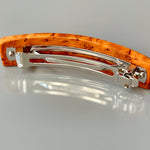 Thuya Burl wood barrette