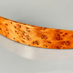 Thuya Burl wood barrette