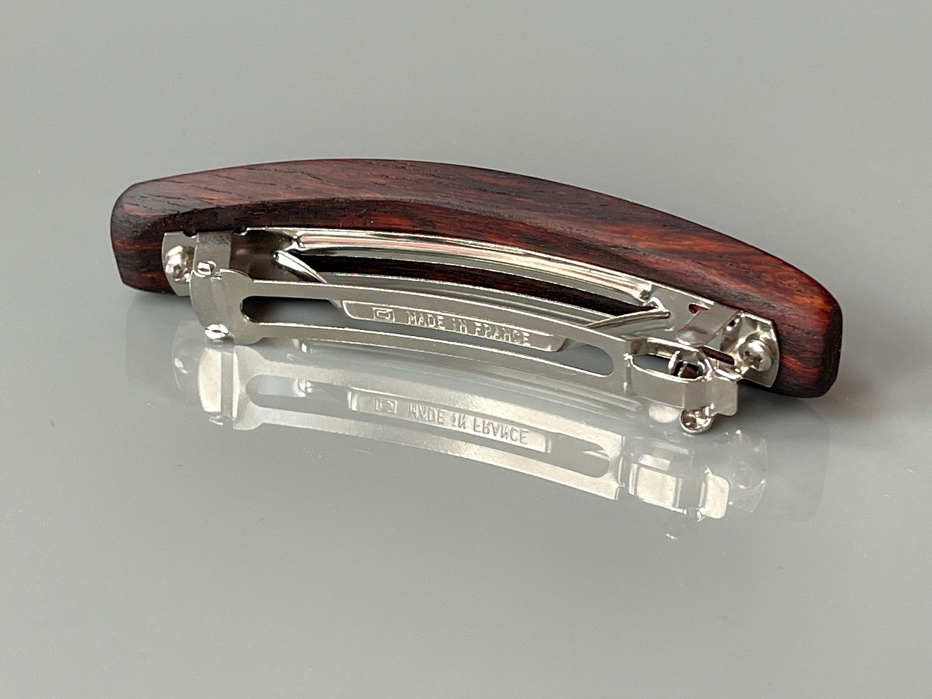 Medium Rosewood Hair Clip