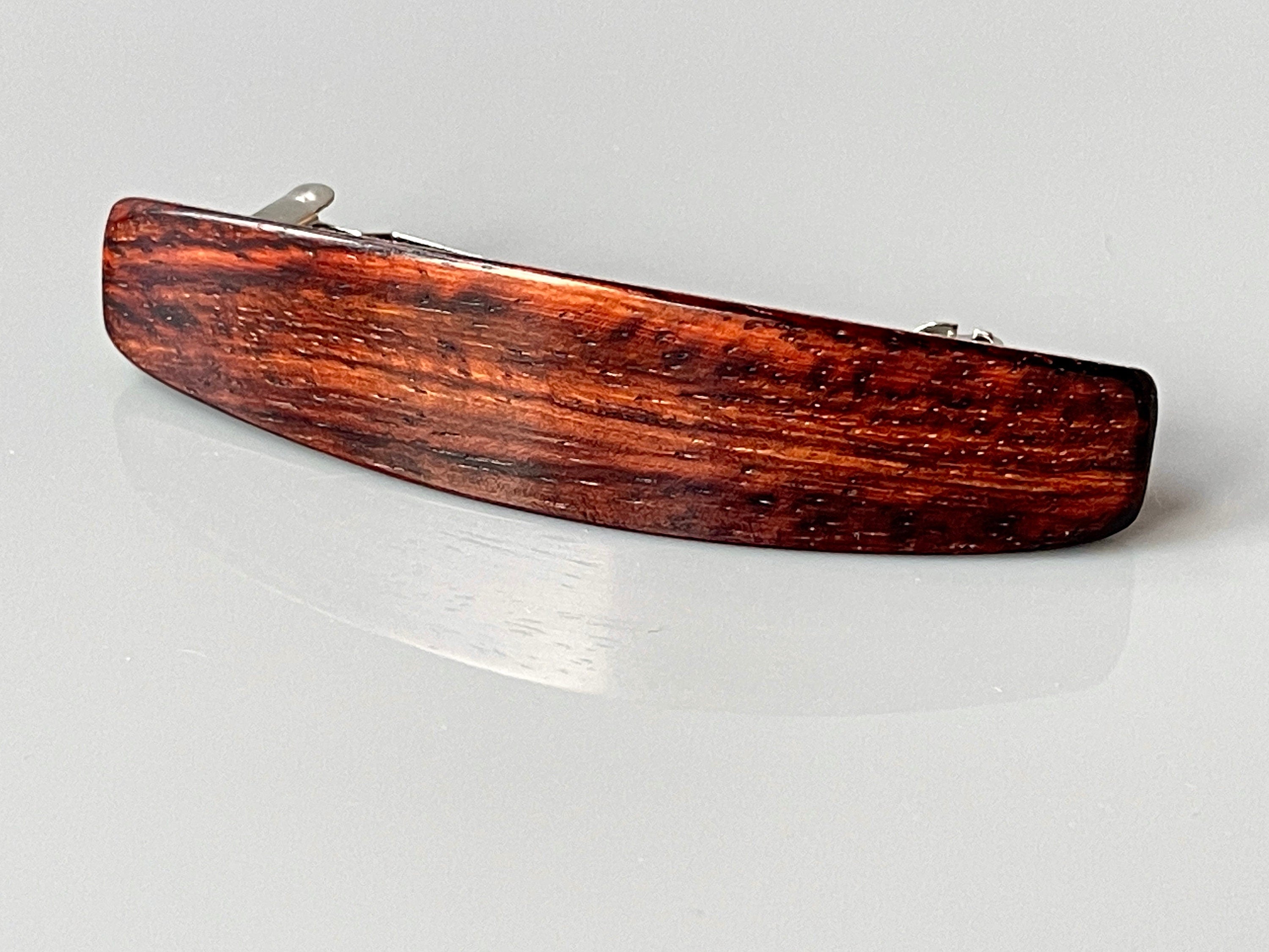 Medium Rosewood Hair Clip