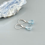 Sky Blue Topaz Earrings
