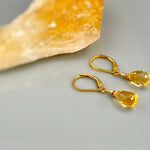 Sparkling Citrine Earrings