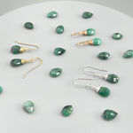 Emerald Drop Earrings