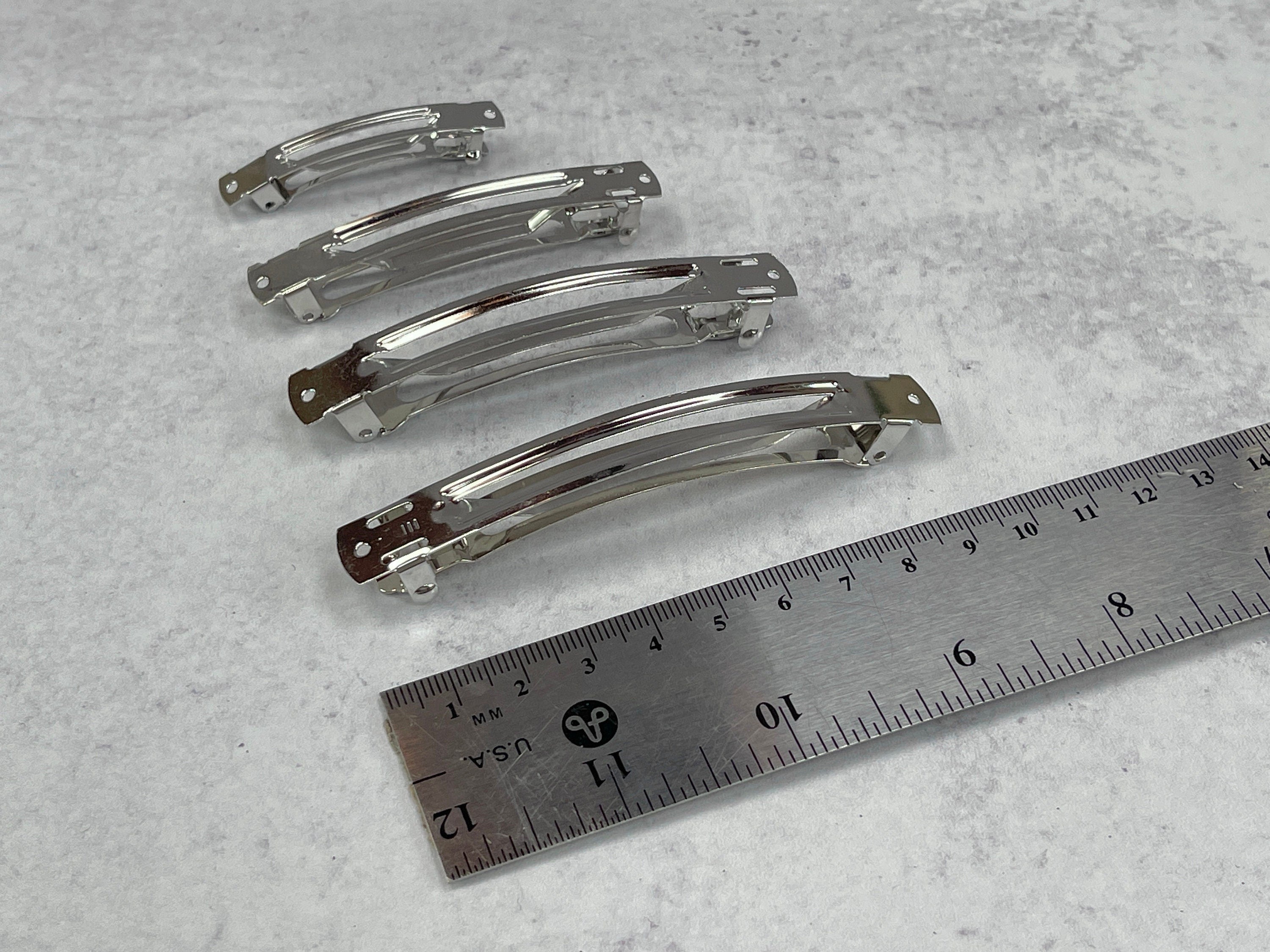 Hair Clip for Long Hair Large Curly Cherry wooden barrette for Women