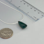 Onyx Necklace Gemstone Solitaire Pendant Necklace