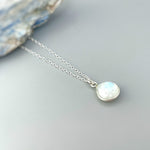 Sterling Silver Moonstone Necklace