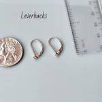 Dangly Moss Agate Earrings in Sterling Silver, gold rose gold