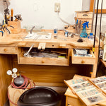 London Blue Topaz and Crystal earrings dangle