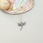 Silver Dragonfly Earrings dangle