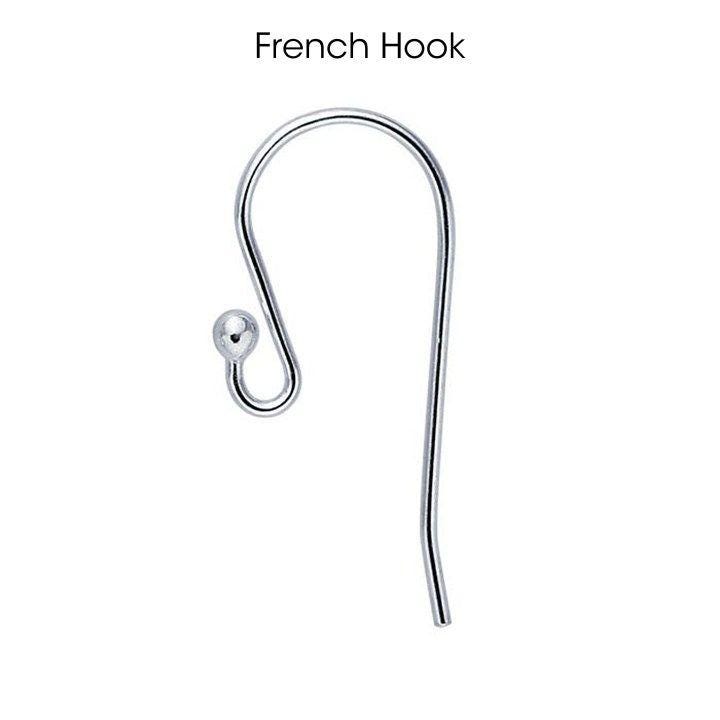 Emerald Green Gemstone earrings dangle Gold, Sterling Silver, Rose Gold