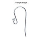 Pink Tourmaline Quartz Earrings Dangle 14k Gold fill, Sterling Silver