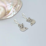 Silver Fox Earrings dangle