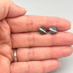 Sapphire Earrings Blue Sapphire Stud earrings Sterling Silver