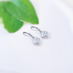 Silver Strawberry Earrings Dangle lightweight unique whimsical handmade food fruit jewelry, fun gift for foodie, chefs, sister bff daughter