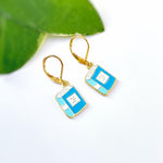 Book Earrings dangle handmade gold Bookish Jewelry unique dangling fun charm earrings nerdy bookish gift for book club, teachers, readers