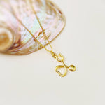 Stethoscope Necklace silver, gold heart unique nursing gift for medical school students graduation doctors rn, nurse practitioners sister