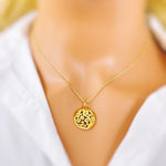 Dainty Filigree Cloud Necklace sky wave pendant handmade jewelry gift for outdoor nature lovers and adventurers sister, mom, girlfriend bff