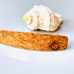 Small Hair Clip, wood non slip, fine hair Barrette for women Cherry Burl Local Wood 5th Anniversary gift for wife girlfriend minimalist claw