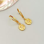 Crystal North Star Earrings dangle gold, silver, rose gold boho handmade everyday Polaris jewelry graduation gift for daughter granddaughter