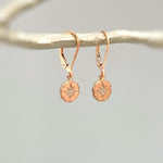 Dainty Polaris North Star Earrings dangle gold, silver, rose gold boho handmade crystal jewelry graduation gift for daughter granddaughter