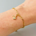 Dainty Bunny Bracelet Gold cute spring jewelry Easter Gift for her cottagecore woodland creature nature rabbit jewelry gift for daughter bff