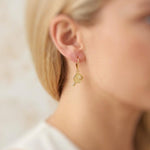 Pickleball Earrings Gold Leverbacks, Pickleball Jewelry, Pickleball Gift for Her, Sports Earrings, cute sporty Pickleball accessories