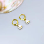 Baseball Earrings Gold Leverbacks, Baseball Jewelry, Baseball Gift for team moms Sports Earrings for women cute sporty Baseball accessories