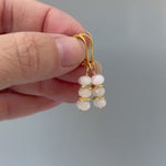 Rose Quartz Earrings Dangle Rose Gold, Gold, Silver boho jewelry