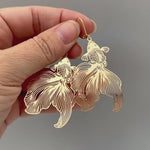 Koi Earrings, Dangle