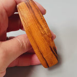 Hair Clip Medium Tigerwood Wooden Barrette for women
