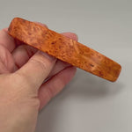 Long Hair Clip for thick hair Large Redwood Burl barrette for women