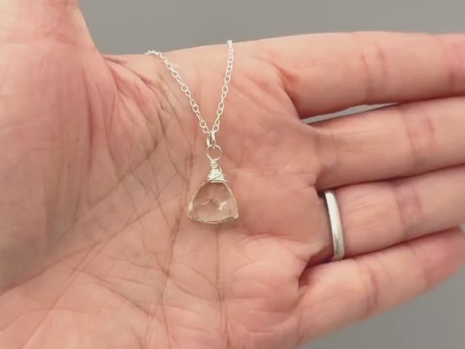 Green Amethyst Necklace