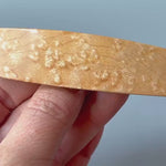Large Birdseye Maple Wooden Hair Barrette