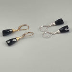 Black Onyx Earrings Dangle