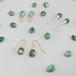Emerald Drop Earrings