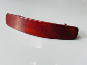 Large Hair Clip for Thick Hair Borneo Rosewood red wood barrette for women