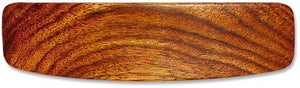 Medium Chechen wood barrette, rosewood wood hair clip, wood barrette, wooden barrette, wooden hair clip, fine hair barrette
