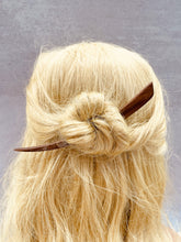Load image into Gallery viewer, Cherry Wood Hair Sticks Wooden Hair Bun Holder for Women with Long Hair