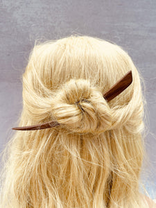 Cherry Wood Hair Sticks Wooden Hair Bun Holder for Women with Long Hair