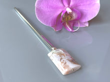 Load image into Gallery viewer, Cherry Blossom Agate hair stick, Japanese Kanzashi hair stick