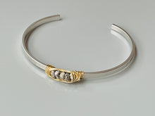 Load image into Gallery viewer, Raw Diamond Bracelet, Organic Genuine Diamond Cuff Bracelet