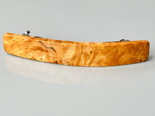 Load image into Gallery viewer, XL Maple Burl wood barrette for thick hair, thick hair barrette