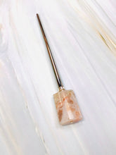 Load image into Gallery viewer, Cherry Blossom Agate hair stick, Japanese Kanzashi hair sticks