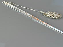 Load image into Gallery viewer, Luxury Sterling Silver Hair Stick Moonstone Silver Kanzashi