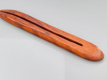 Load image into Gallery viewer, Bubinga Rosewood Wood Hair Pin, red wood hair pin, hair pick, hair fork
