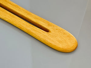 Satinwood wood hair pin, light wood hair pin, yellow wooden hair fork, wood hair pick